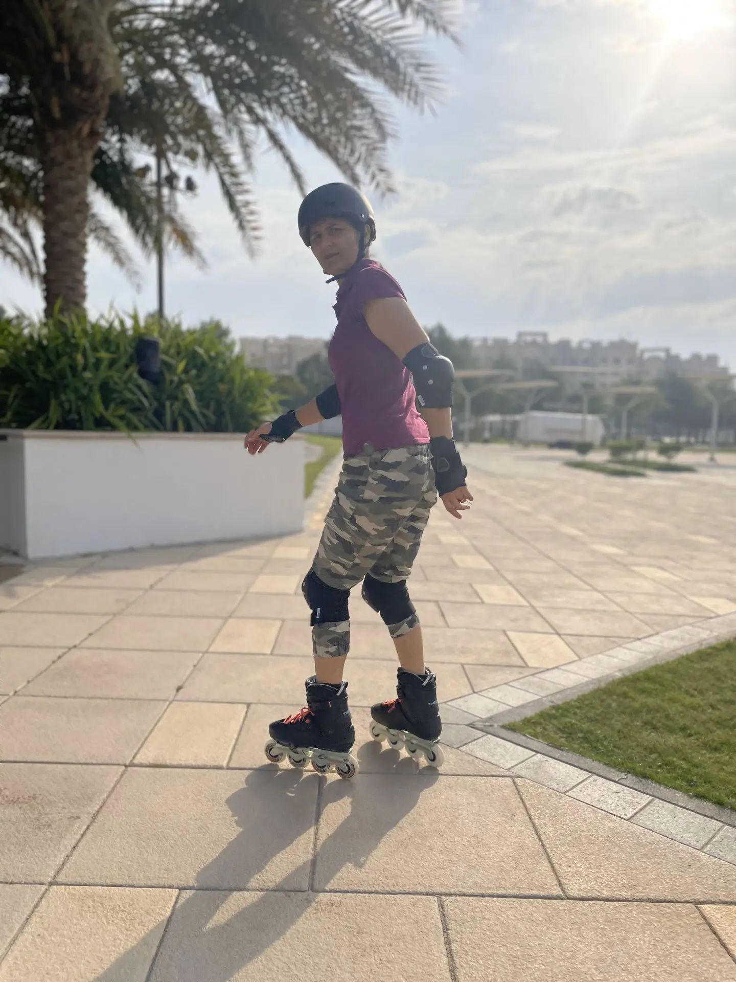 adult skate training roller skate shoe