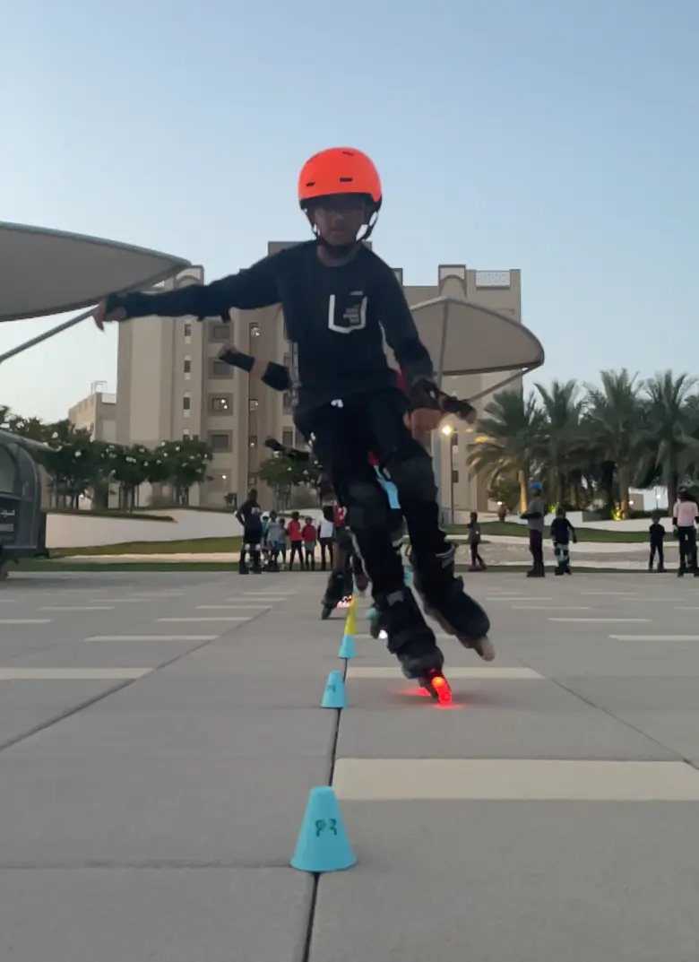 slalom skate training Abu Dhabi