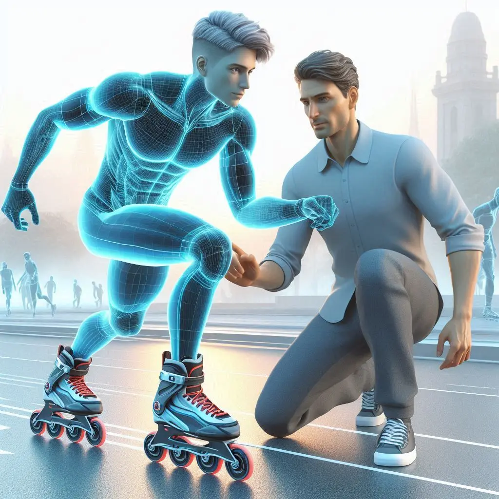roller skating personal training skater trainer