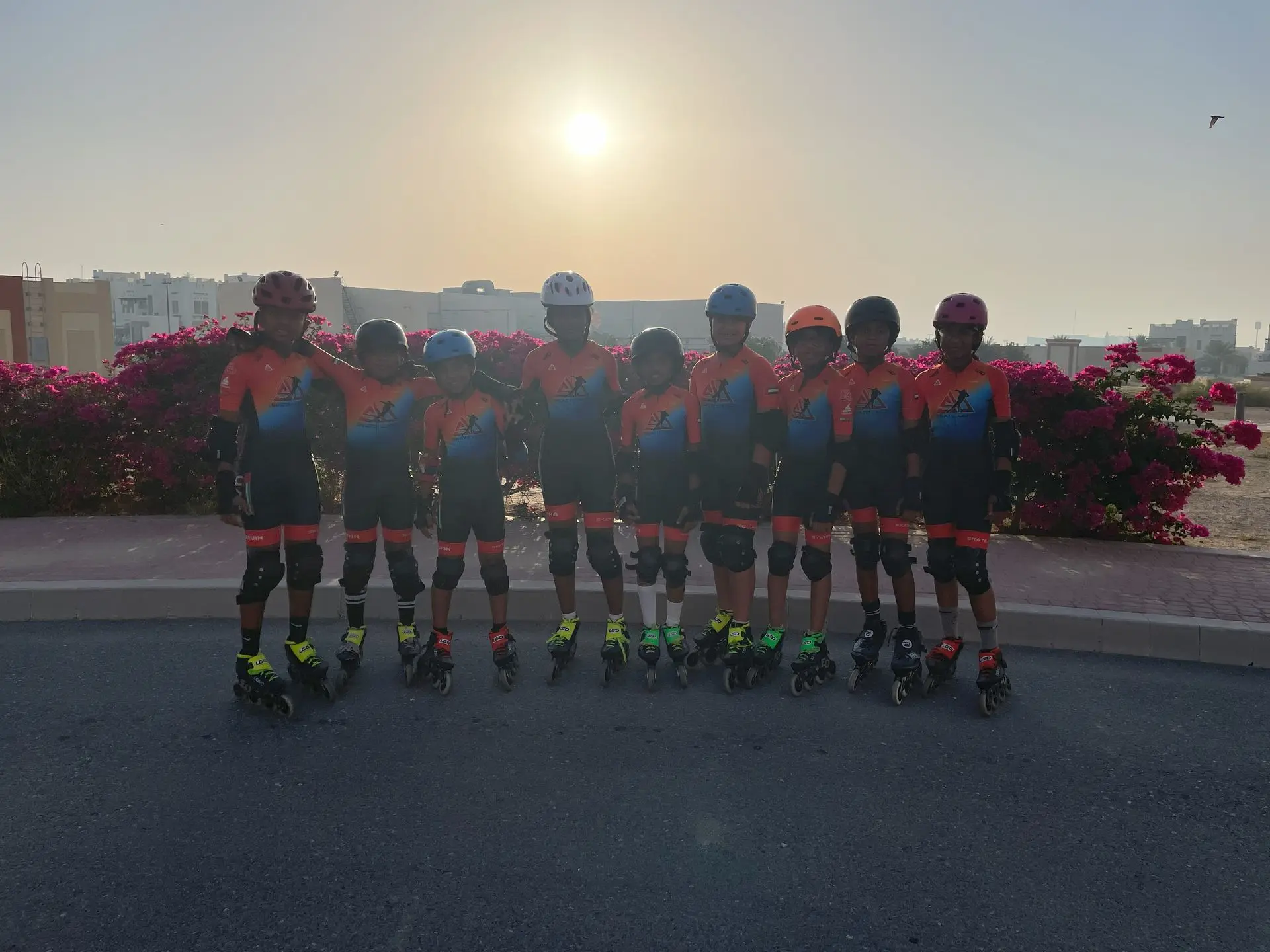 skateland speed team skinsuit training 